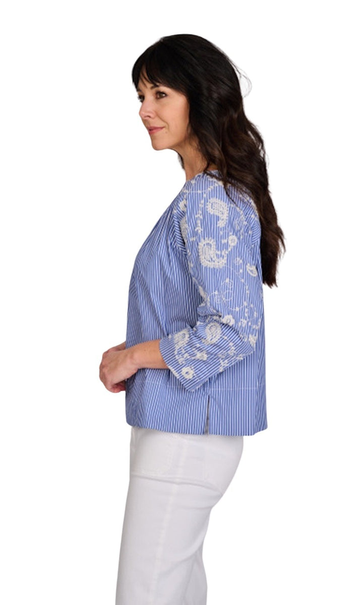 Scapa Flow blouse dames marine June CSHXB 022