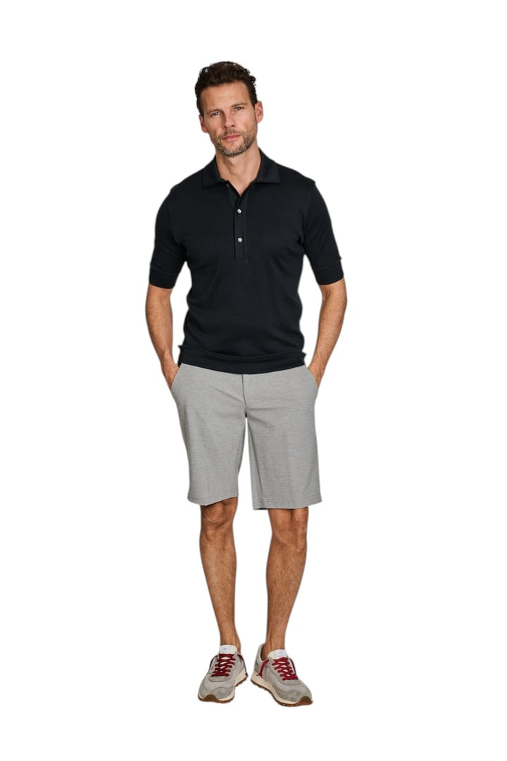 Stefan Brandt polo shirt korte mouwen heren marine Lim 3B LIM 3 B 07 950 FR30