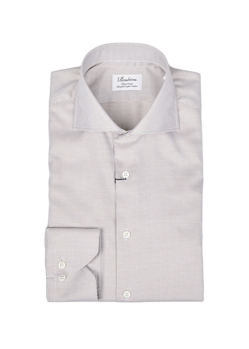 Stenstroms Men hemd lange mouwen heren beige