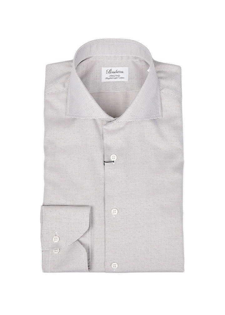 Stenstroms Men hemd lange mouwen heren beige