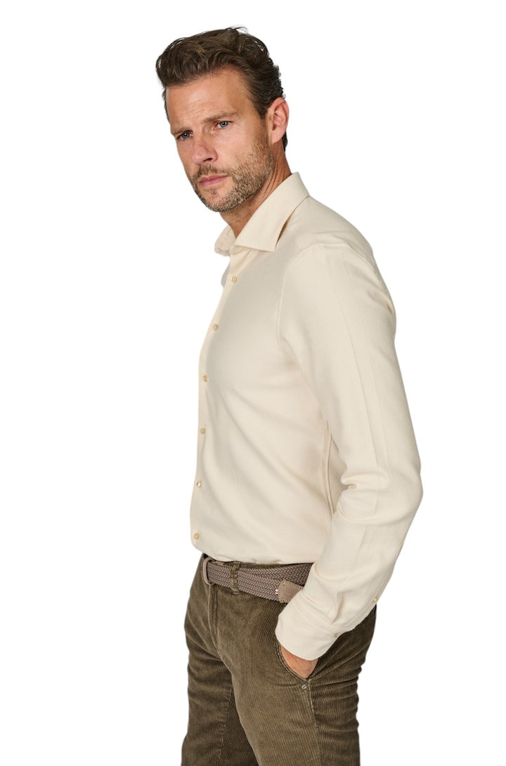 Stenstroms Men hemd lange mouwen heren ecru REGULAR 6127119035 050