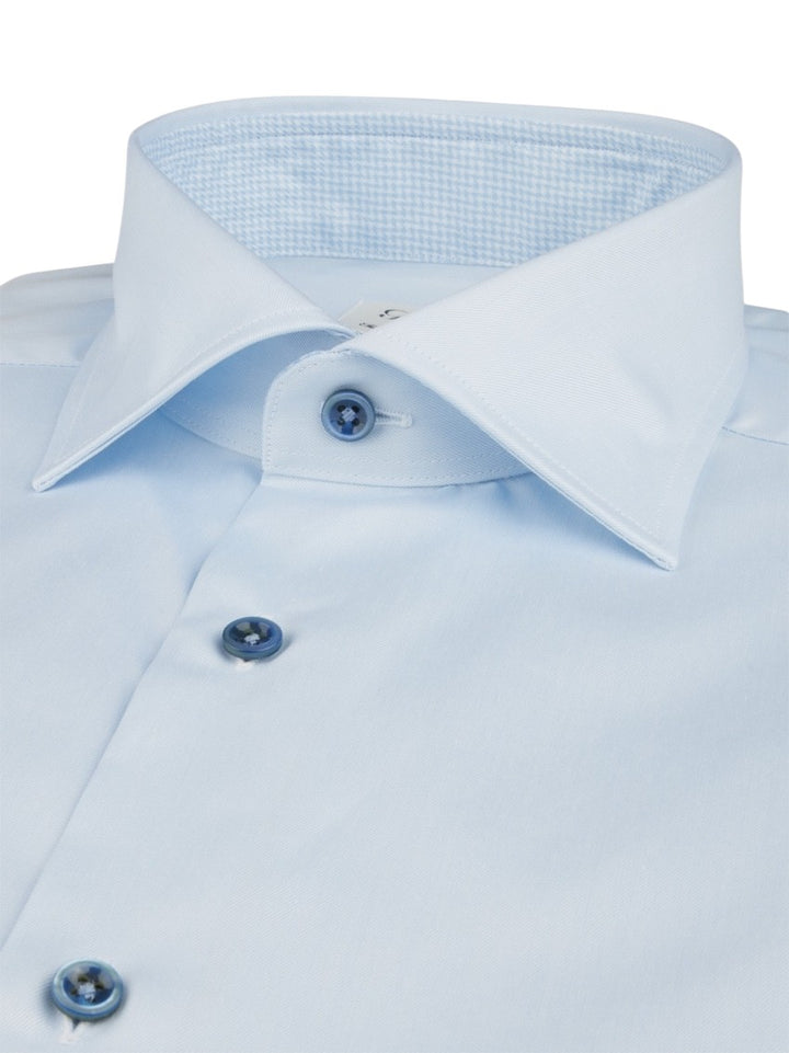 Stenstroms Men hemd lange mouwen heren licht blauw Fitted Body 6847511505 100