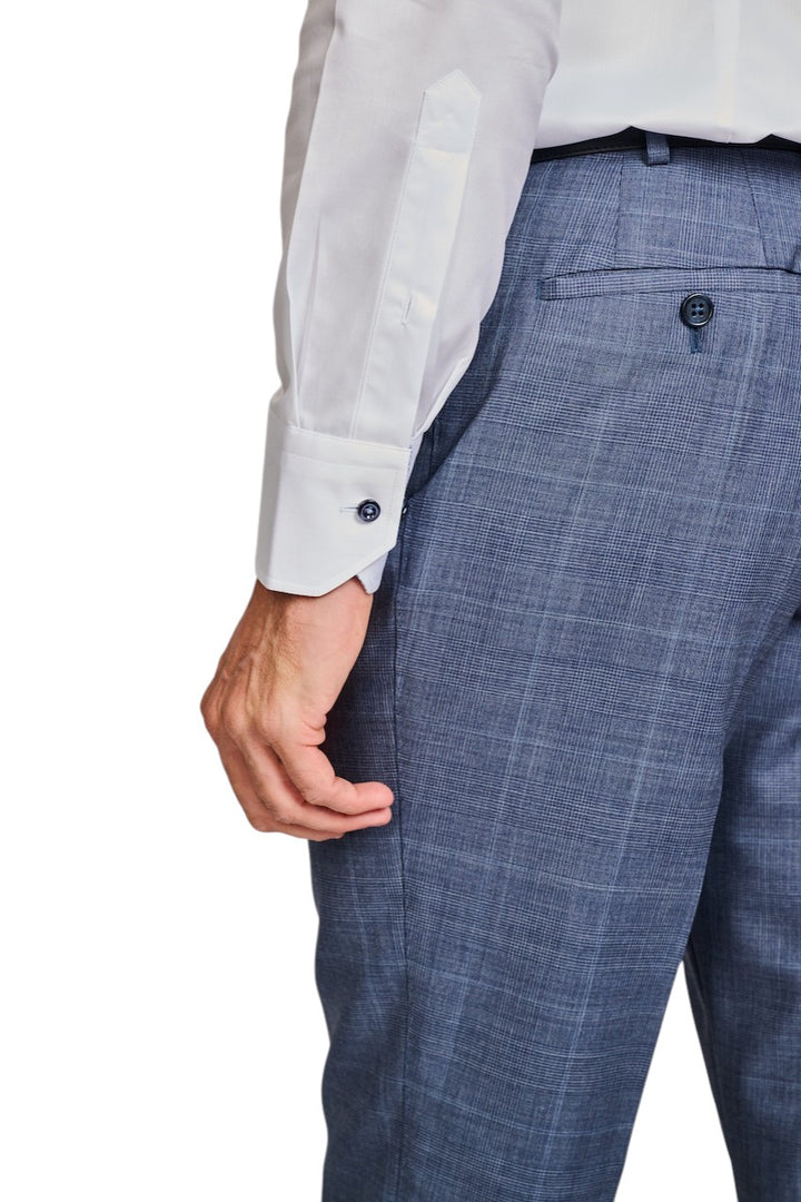 Stenstroms Men hemd lange mouwen heren wit Regular 6847710699 000