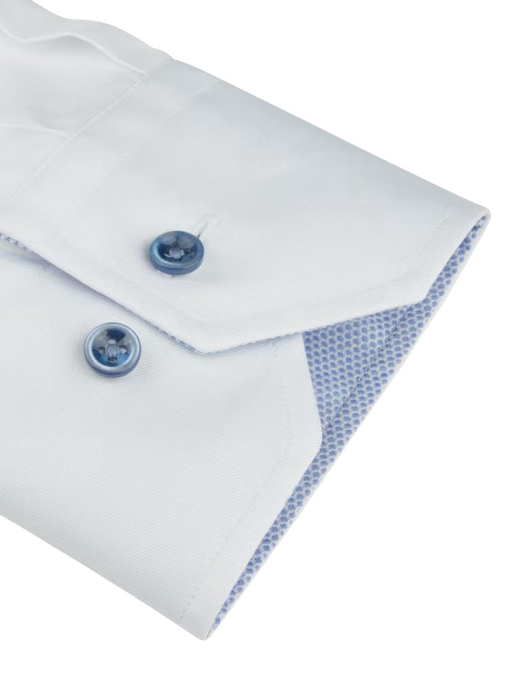 Stenstroms Men hemd lange mouwen heren wit Slimline