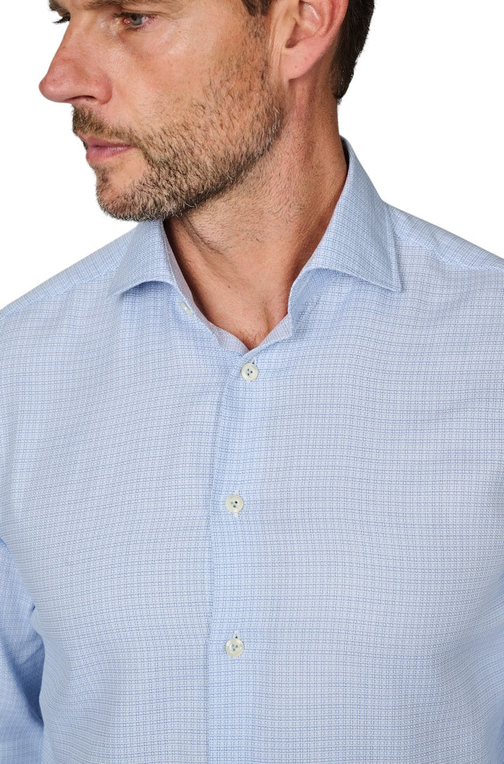 Van Laack Men hemd lange mouwen heren blauw 151957 007  RIVARA-TF