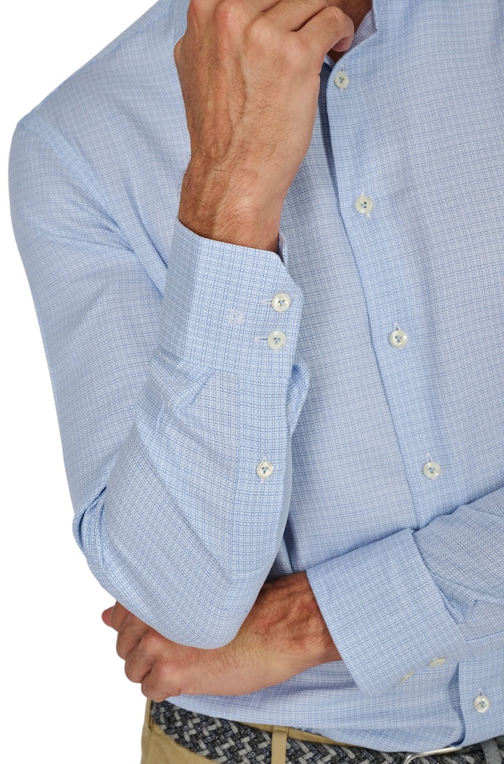Van Laack Men hemd lange mouwen heren blauw 151957 007  RIVARA-TF