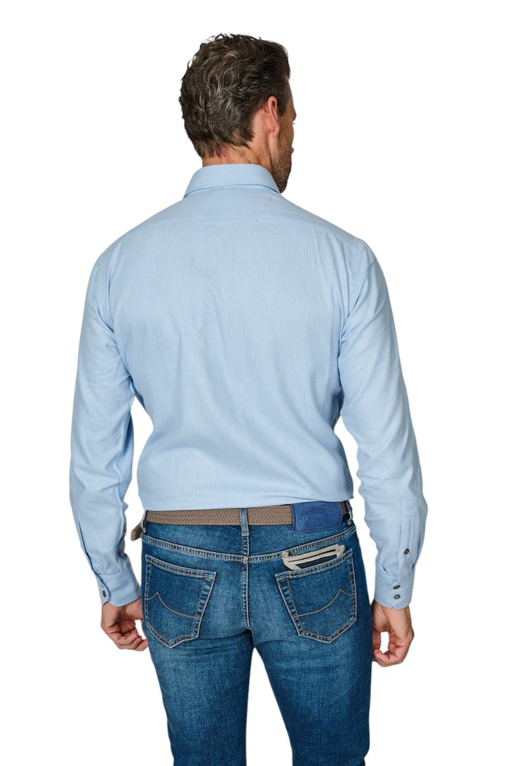 Van Laack Men hemd lange mouwen heren blauw 156632 730 RIKOS2-PTFK