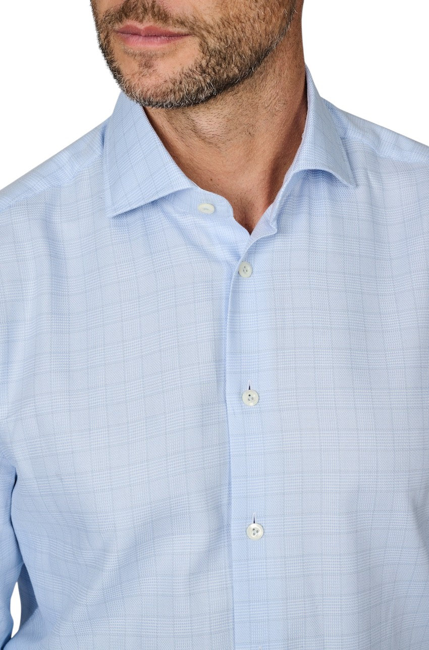 Van Laack Men hemd lange mouwen heren licht blauw 151958 720 RIVARA-TF.