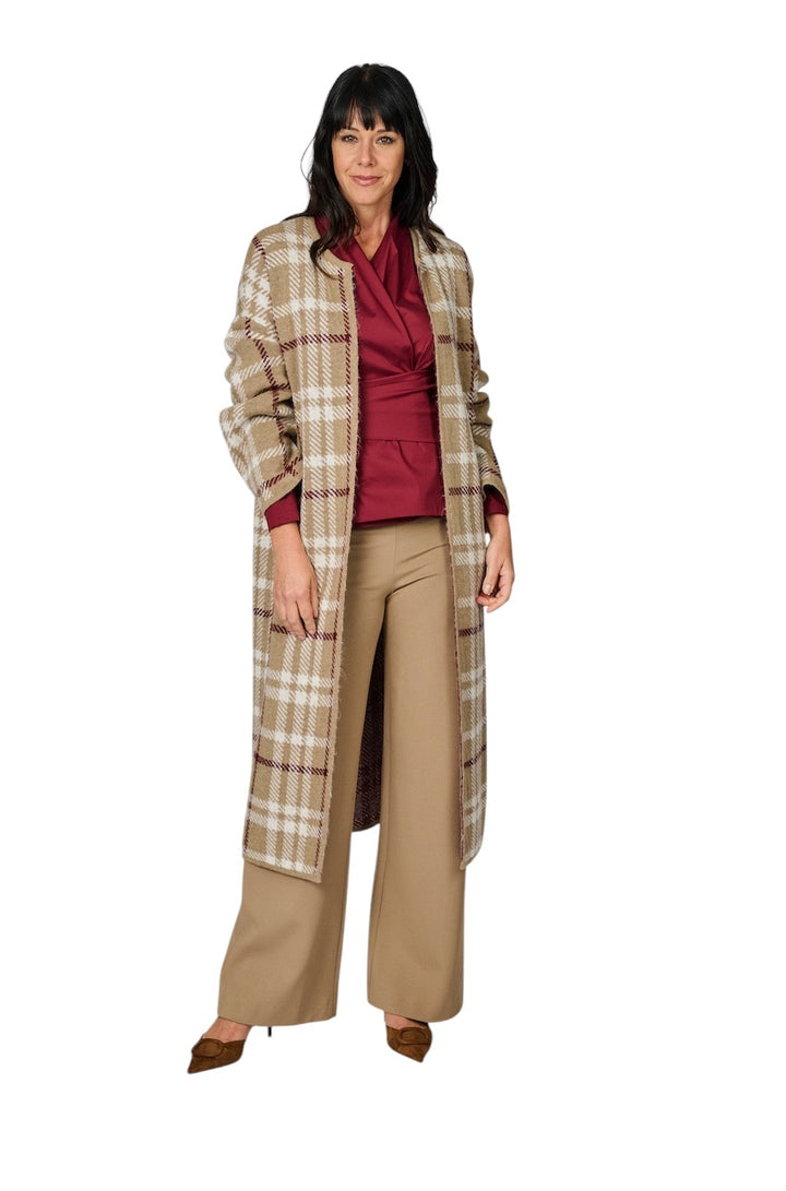 Van Laack Women blouse lange mouwen dames bordeaux 150293 570  DONIKA-XX