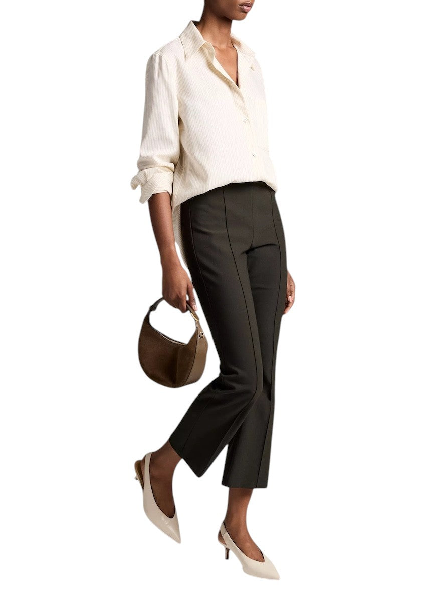 Vince blouse lange mouwen dames ecru V219913274 219 CRB