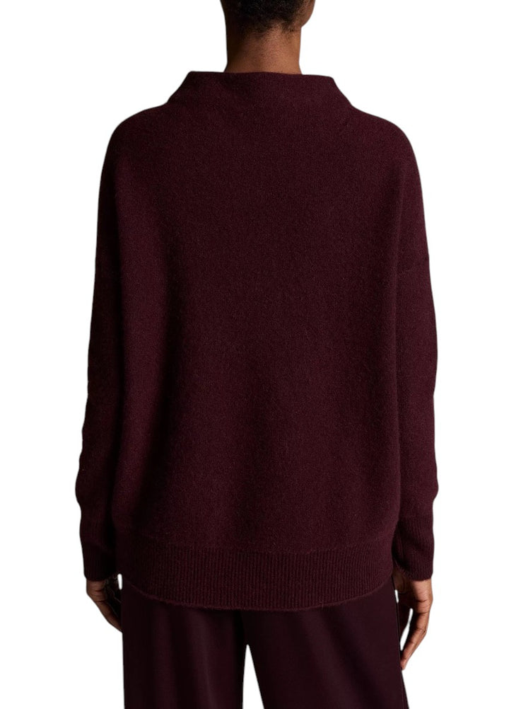 Vince pull trui dames aubergine VS87978597 505BLB