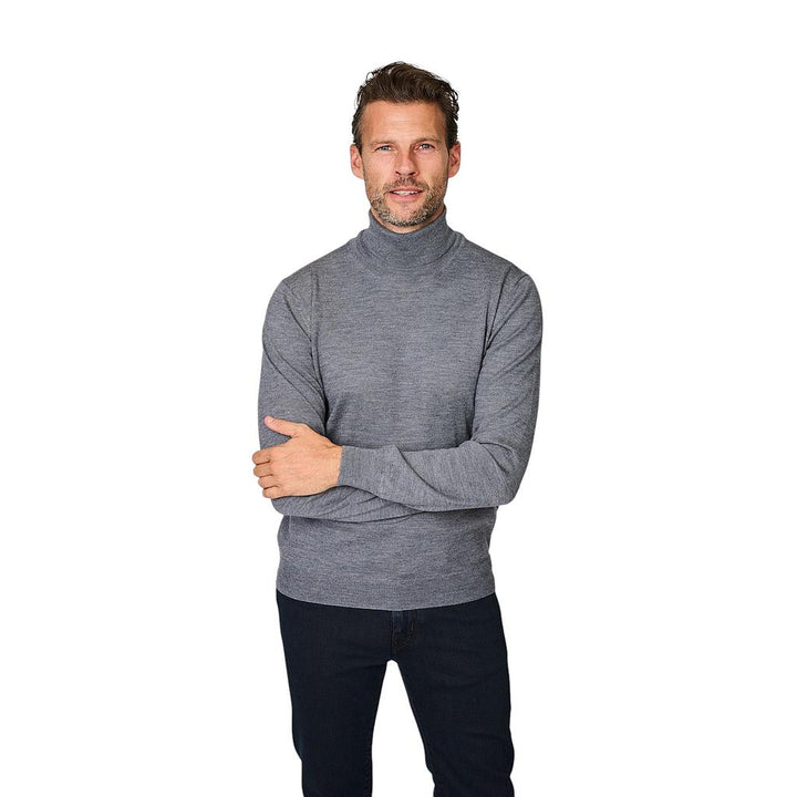 gran-sasso-men-pull-pull-col roulé-homme-gris-3