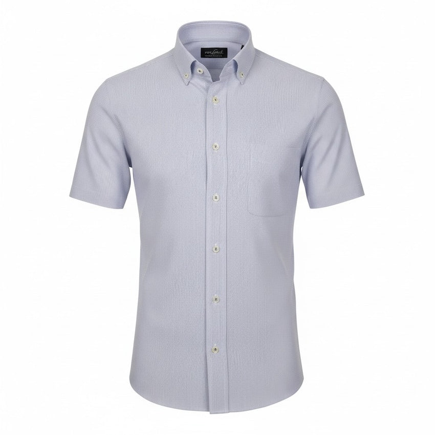 van-laack-men-camicia a maniche corte-blu-roy-4