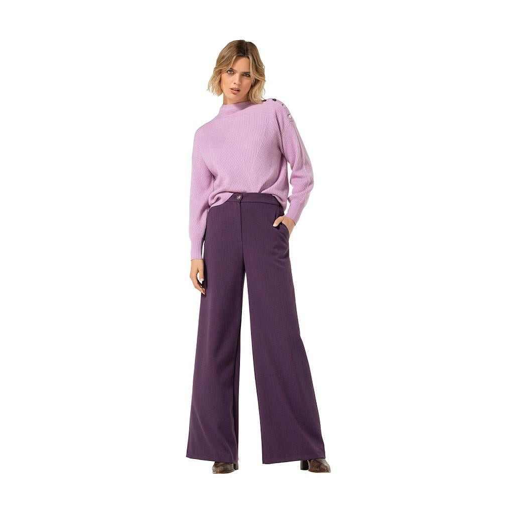 pantaloni-caroline-biss-da-donna-viola-4567-44