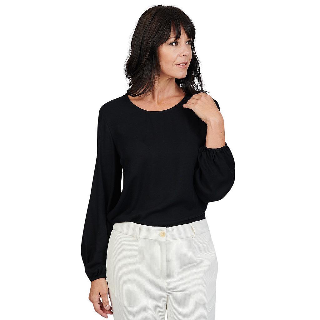 Scapa Flow blouse lange mouwen dames zwart - Artson Fashion